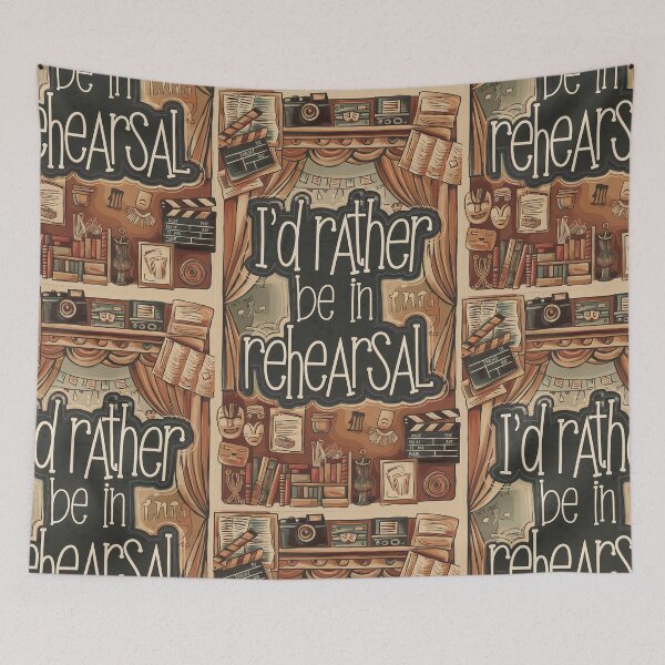 Item preview, I'd Rather be in Rehearsal   designed and sold by Back2Collage.