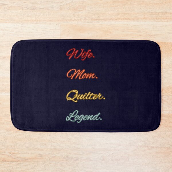 Item preview, Wife Mom Quilter Legend - Retro Quilting Quote - Quilting Lover designed and sold by Wiss2Arts.