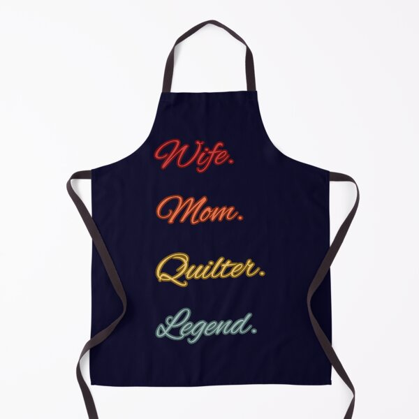 Item preview, Wife Mom Quilter Legend - Retro Quilting Quote - Quilting Lover designed and sold by Wiss2Arts.