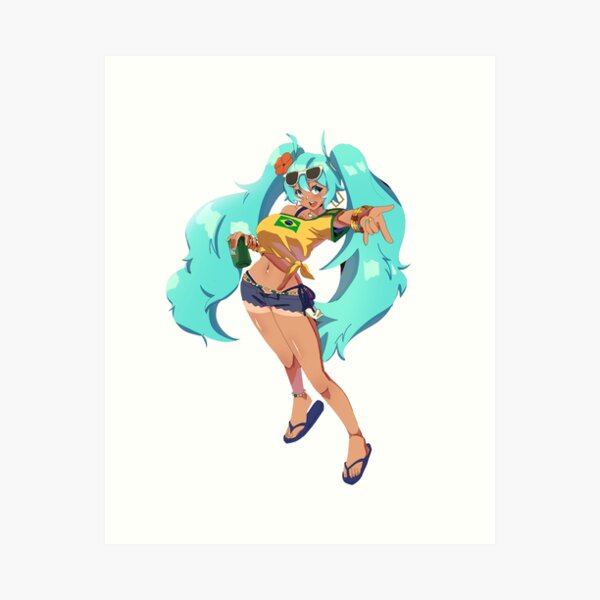 Item preview, Brazilian Miku  designed and sold by NicoWORKS69.