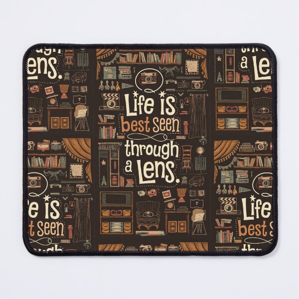 Item preview, Life is Best Seen Through a Lens designed and sold by Back2Collage.