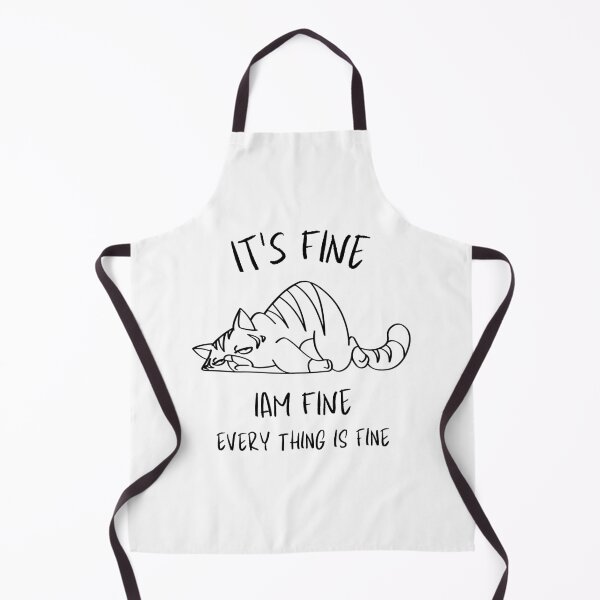 Item preview, Everything is Fine (black) designed and sold by DARK_NOVA.