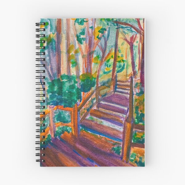 Item preview, Stairs in the Woods designed and sold by MiaStegner.