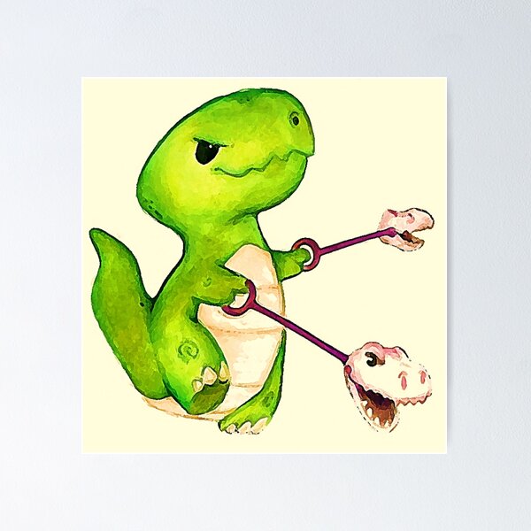 Item preview, The Merrick Collection - LOOK AT ME AND MY ARMS - Dino Doodle FC 05 designed and sold by MyBottomShelf.