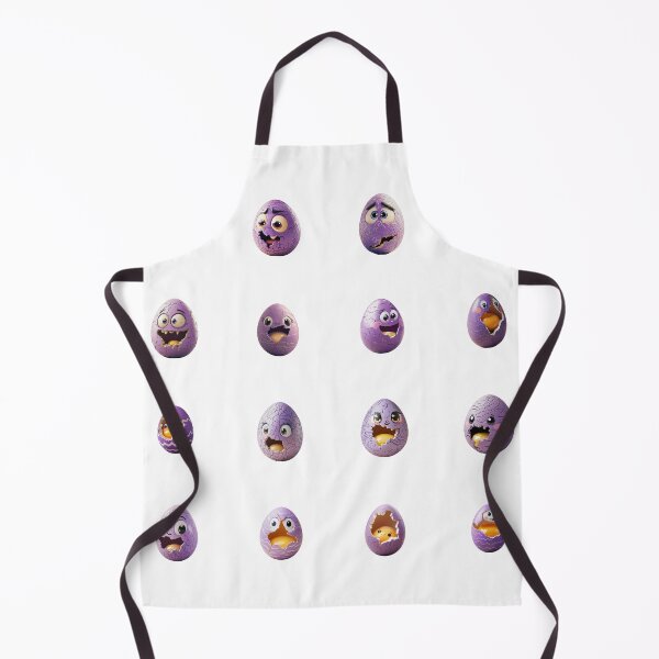 Item preview, Chibi Easter Egg Stickers – Purple Edition – 16 Unique Designs for Your Spring Celebration designed and sold by sabantha.