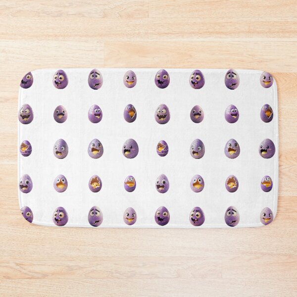 Item preview, Chibi Easter Egg Stickers – Purple Edition – 16 Unique Designs for Your Spring Celebration designed and sold by sabantha.