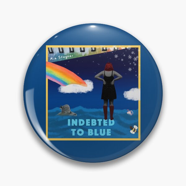 Item preview, Indebted to Blue Album Cover designed and sold by MiaStegner.
