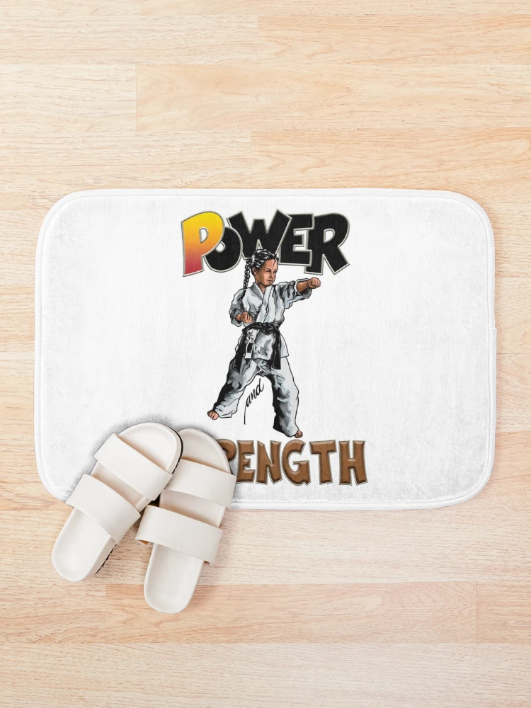 Thumbnail 1 of 6, Bath Mat, Unbreakable Spirit designed and sold by RhonDesign.