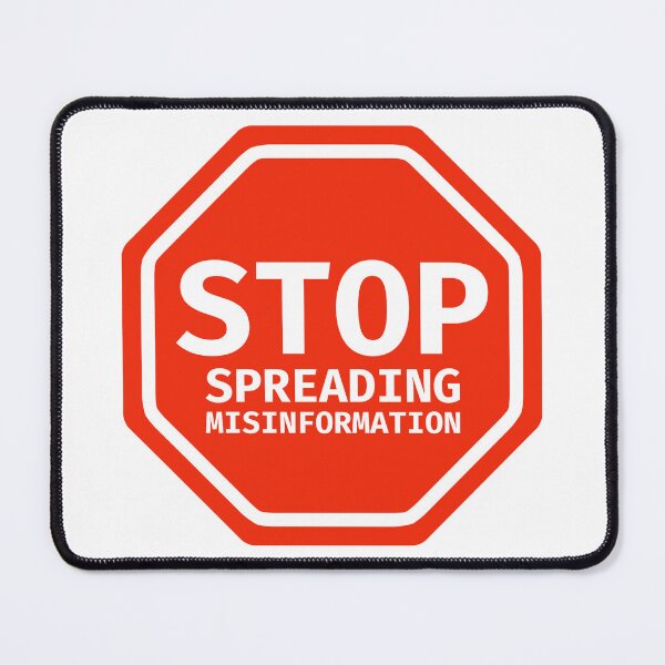 Item preview, Stop spreading misinformation  designed and sold by Rachel the Artist .