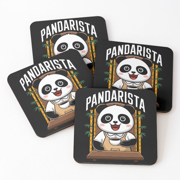 Item preview, Pandarista Chinese Panda Coffee Lover designed and sold by SubtleSplit.