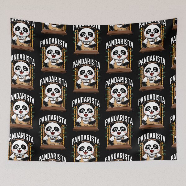 Item preview, Pandarista Chinese Panda Coffee Lover designed and sold by SubtleSplit.