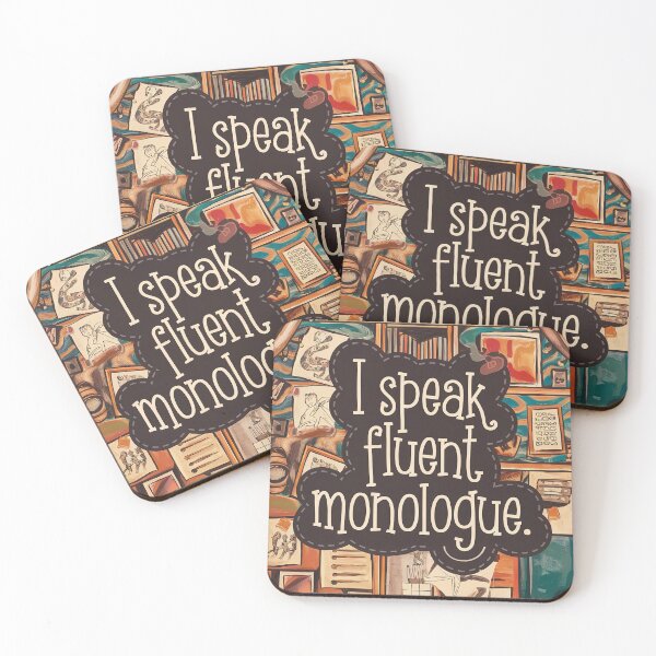 Item preview, I Speak Fluent Monologue designed and sold by Back2Collage.