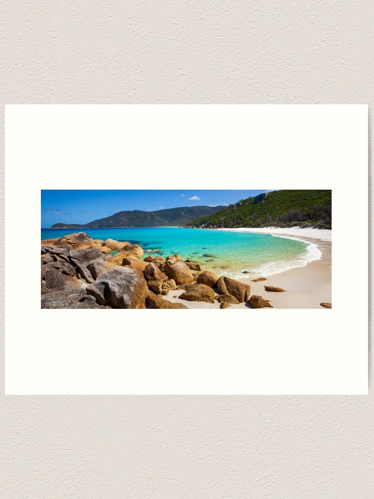 Thumbnail 1 of 3, Art Print, Little Waterloo Bay, Wilsons Promontory, Victoria, Australia designed and sold by Chockstone.
