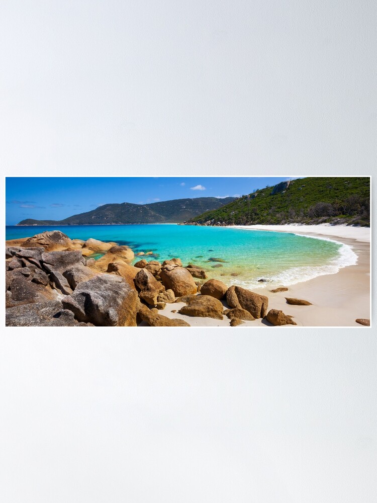 Thumbnail 2 of 3, Poster, Little Waterloo Bay, Wilsons Promontory, Victoria, Australia designed and sold by Chockstone.