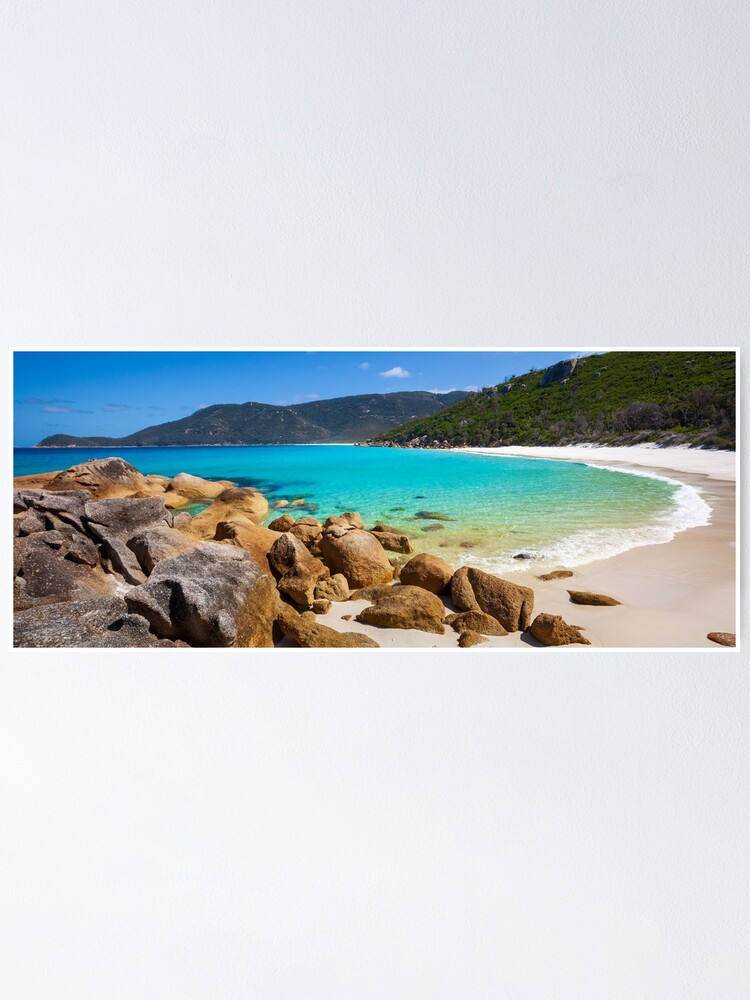 Thumbnail 2 of 3, Poster, Little Waterloo Bay, Wilsons Promontory, Victoria, Australia designed and sold by Chockstone.