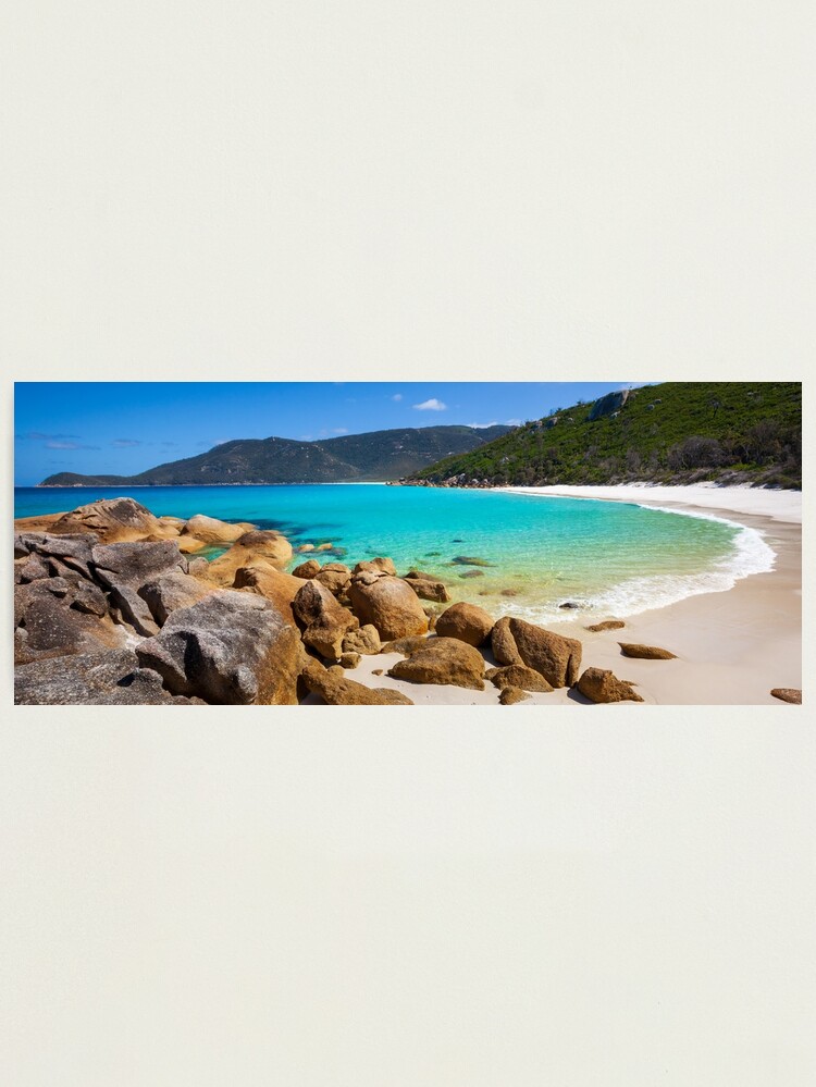 Thumbnail 1 of 3, Photographic Print, Little Waterloo Bay, Wilsons Promontory, Victoria, Australia designed and sold by Chockstone.