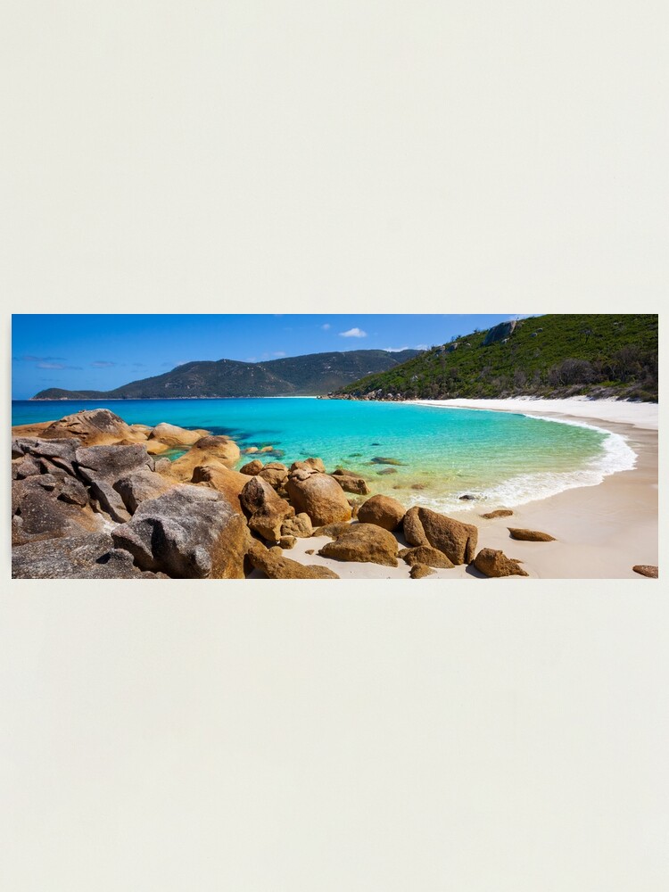 Thumbnail 1 of 3, Photographic Print, Little Waterloo Bay, Wilsons Promontory, Victoria, Australia designed and sold by Chockstone.
