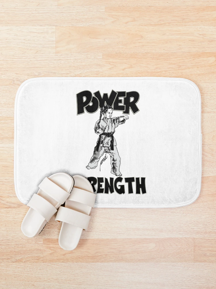 Thumbnail 1 of 6, Bath Mat, Unbreakable Spirit designed and sold by RhonDesign.