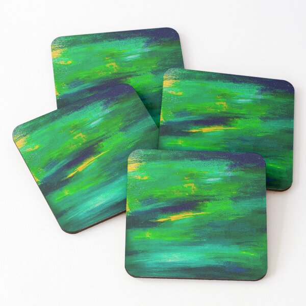Item preview, Abstract Green Paint designed and sold by MiaStegner.