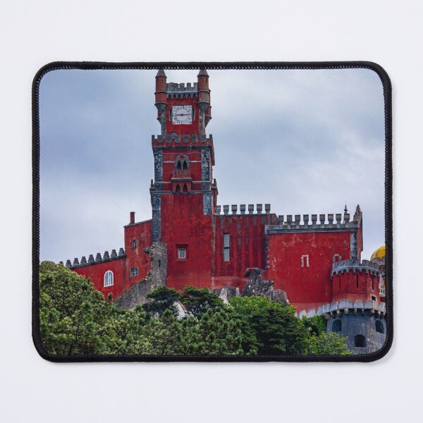 Item preview, Pena Palace Sintra Portugal Red Tower designed and sold by PsychoAlien.com.
