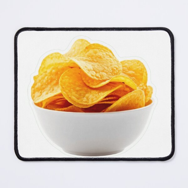 Item preview, potato crisps bowl designed and sold by StickersRyous.