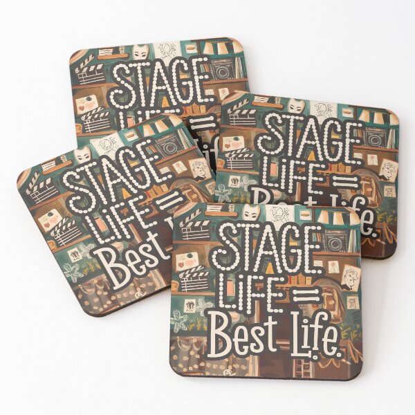 Item preview, Stage Life - Best Life designed and sold by Back2Collage.