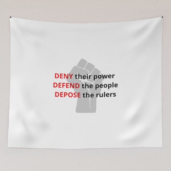 Item preview, Deny defend depose designed and sold by Mara's designs.
