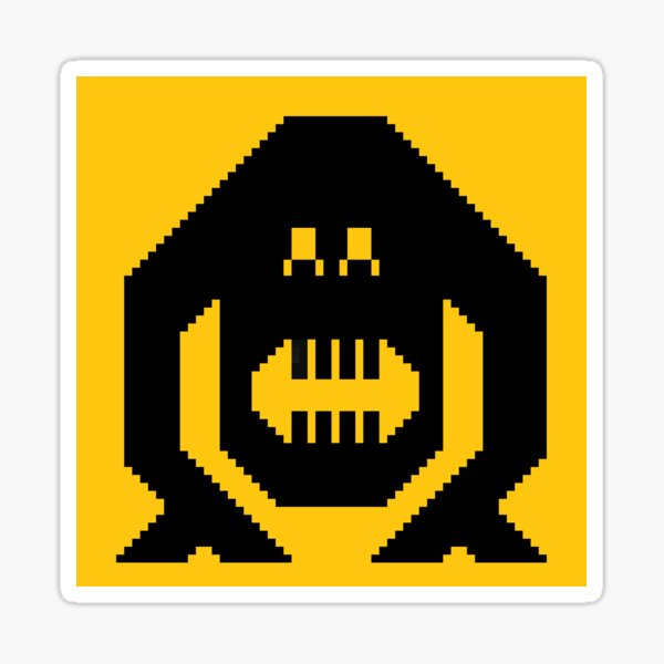 Wumpus from the TI-99/4A Sticker