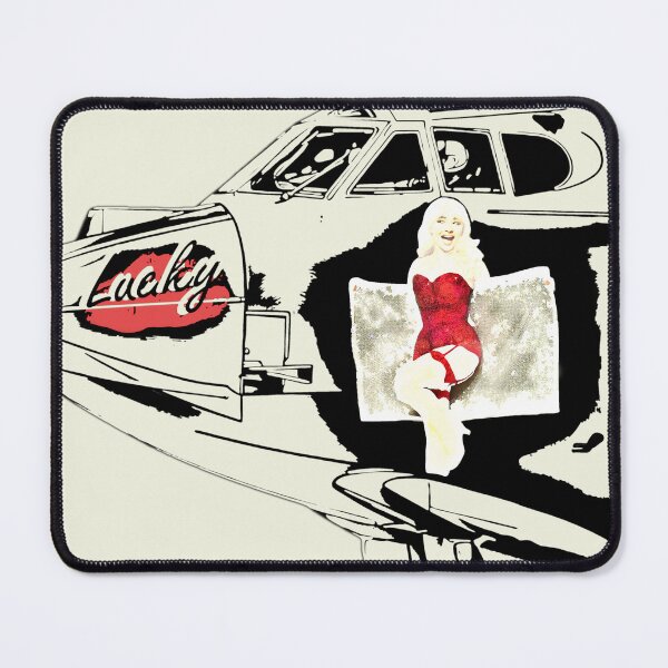 Item preview, Pale Lucky Pinup Bomber designed and sold by 23rd-Studios.
