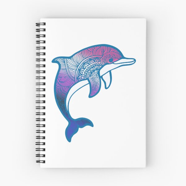 Item preview, Genderfluid Pride Mandala Dolphin  designed and sold by Travelslightly.
