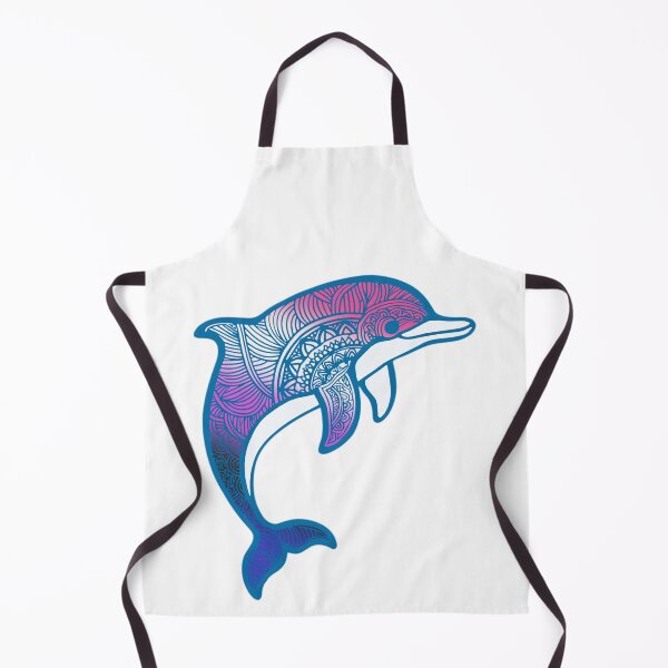 Item preview, Genderfluid Pride Mandala Dolphin designed and sold by Travelslightly.