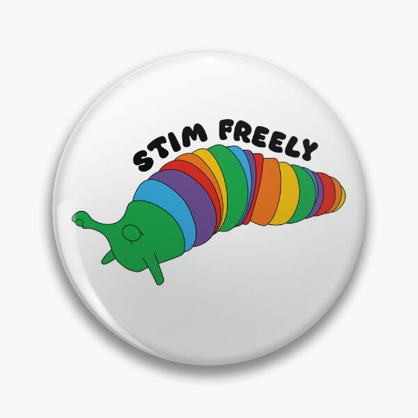 Item preview, Stim Freely Fidget Slug designed and sold by SpoonsAndRoses.