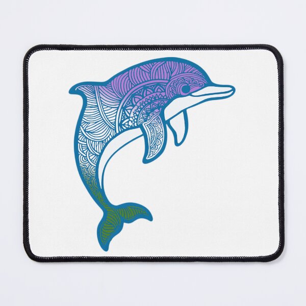 Item preview, Genderqueer Pride Mandala Dolphin  designed and sold by Travelslightly.