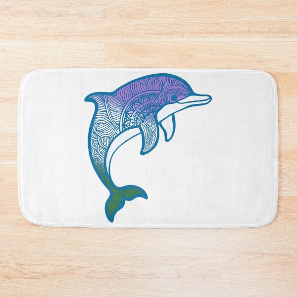 Item preview, Genderqueer Pride Mandala Dolphin  designed and sold by Travelslightly.