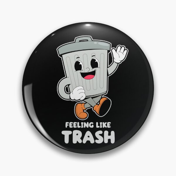 Item preview, Feeling like trash - trash can (on light colors) designed and sold by messy-nessie.