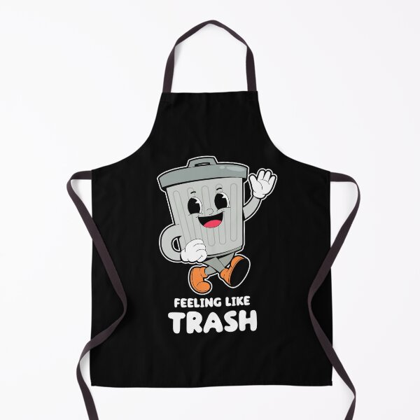Item preview, Feeling like trash - trash can (on light colors) designed and sold by messy-nessie.