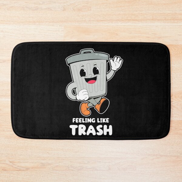 Item preview, Feeling like trash - trash can (on light colors) designed and sold by messy-nessie.