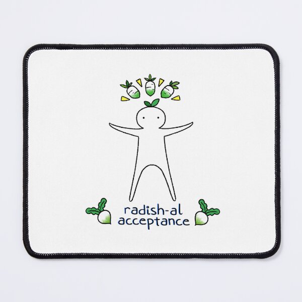 Item preview, radish-al acceptance designed and sold by potatoeyart.