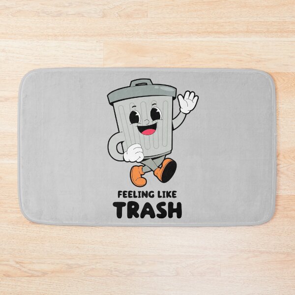 Item preview, Feeling like trash - trash can (on dark colors) designed and sold by messy-nessie.
