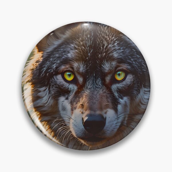 Item preview, Green Eyed Wolf Eying You designed and sold by tobyheward.