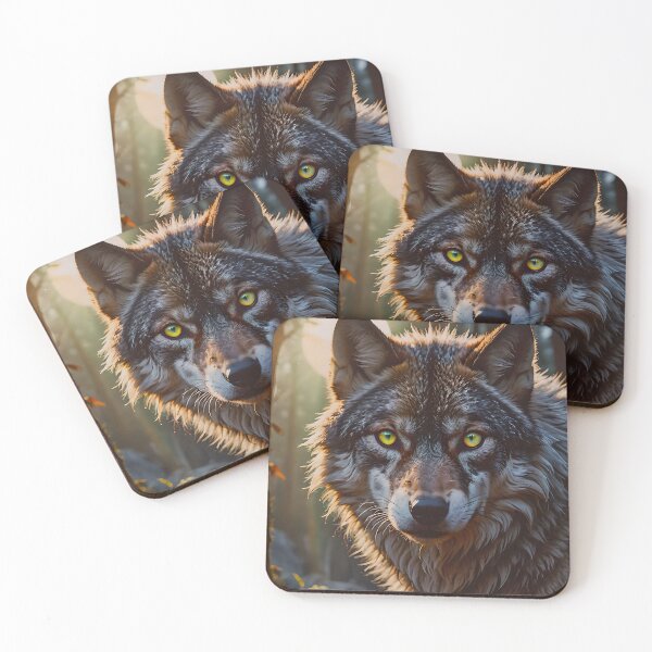 Item preview, Green Eyed Wolf Eying You designed and sold by tobyheward.