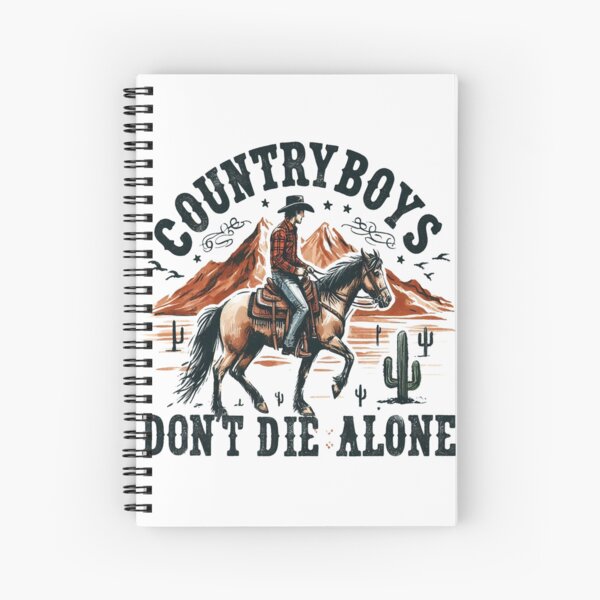 Item preview, Country Music Quotes Country Boys Don't Die Alone designed and sold by clintang.