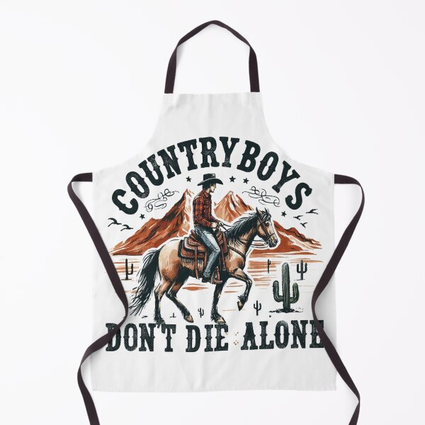 Item preview, Country Music Quotes Country Boys Don't Die Alone designed and sold by clintang.