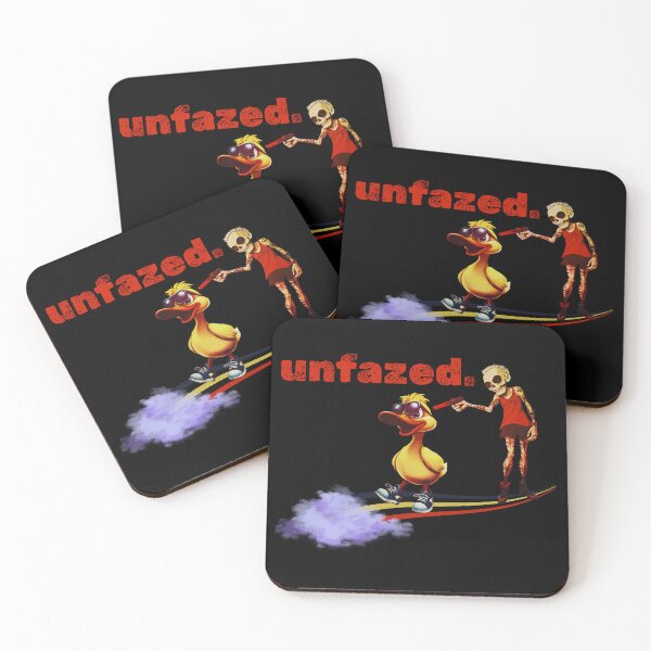 Item preview, Unfazed Duck and Skeleton  designed and sold by pUNKnown.