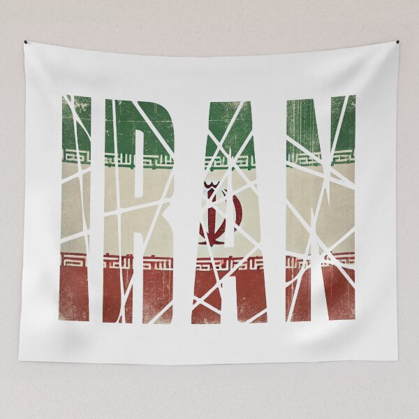 Item preview, Iranian Flag – A Bold Middle Eastern Tribute  designed and sold by Globalcitytees.
