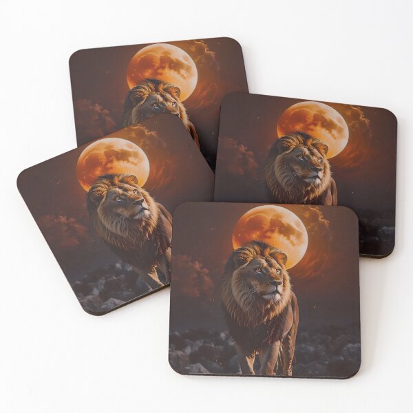 Item preview, The Lion King Who Guards The Moon designed and sold by tobyheward.