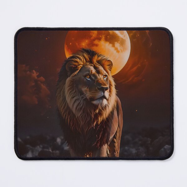 Item preview, The Lion King Who Guards The Moon designed and sold by tobyheward.