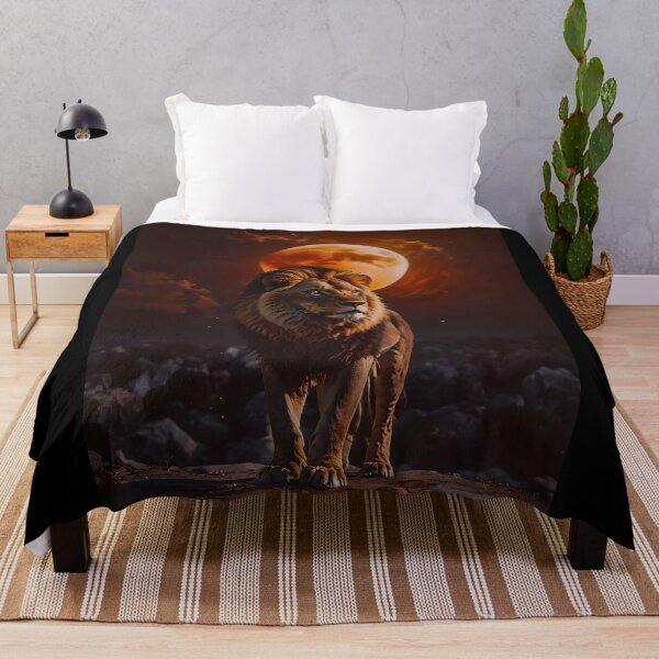 Item preview, The Lion King Who Guards The Moon designed and sold by tobyheward.