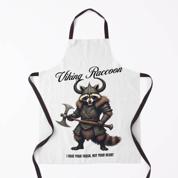 Item preview, Viking Raccoon – Funny Trash Raider designed and sold by AdaMerch.