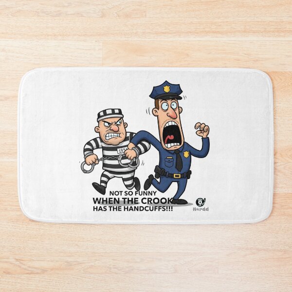 Item preview, Not So Funny/Crook designed and sold by Hurdd.